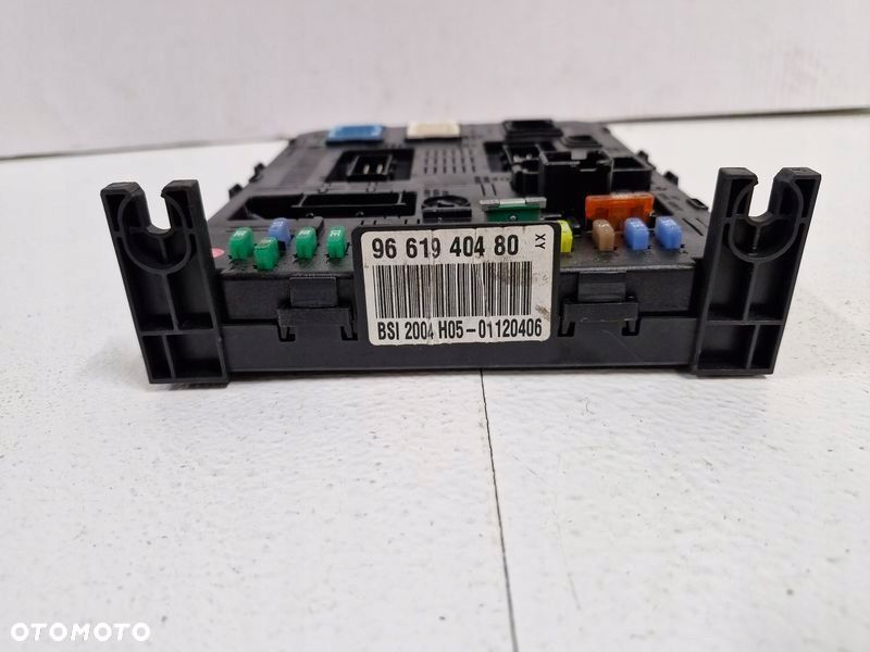 citroen c4 1 i peugeot 307 moduł sterownik skrzynka bsi 9661940480 - 6