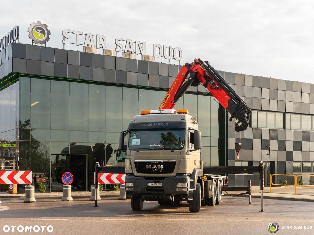 MAN TGS 26.480 6x6 PALFINGER PK 34002 SH HDS Żuraw Wciagarka - 5