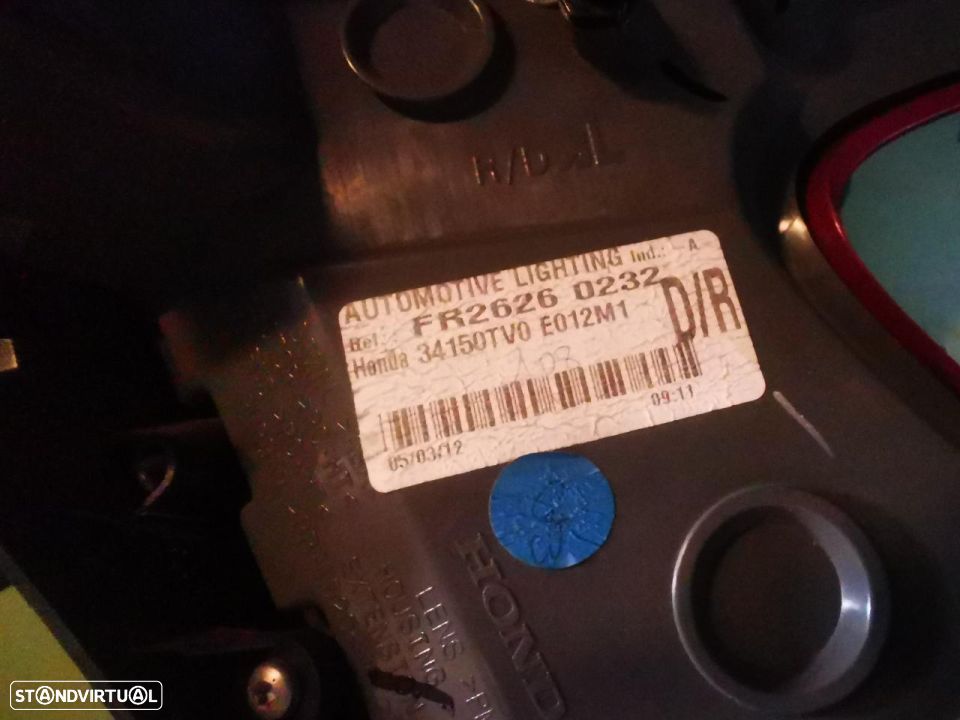 HONDA CIVIC IX FK FAROLIM MALA DIREITO - FT201 - 6