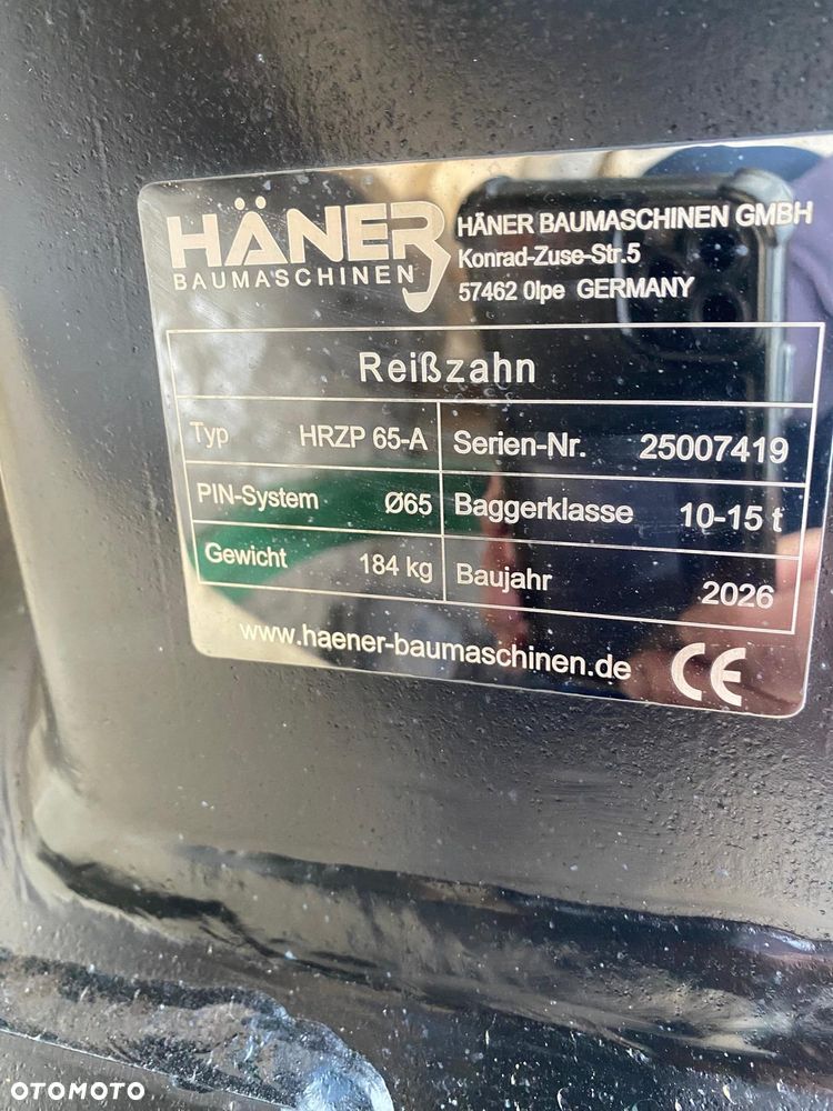 NOWE zęby zrywające HAENER / ripper do koparki – MS01 / MS03 / MS08 / PIN Ø25 Ø30 Ø40 Ø45 Ø50 - 18