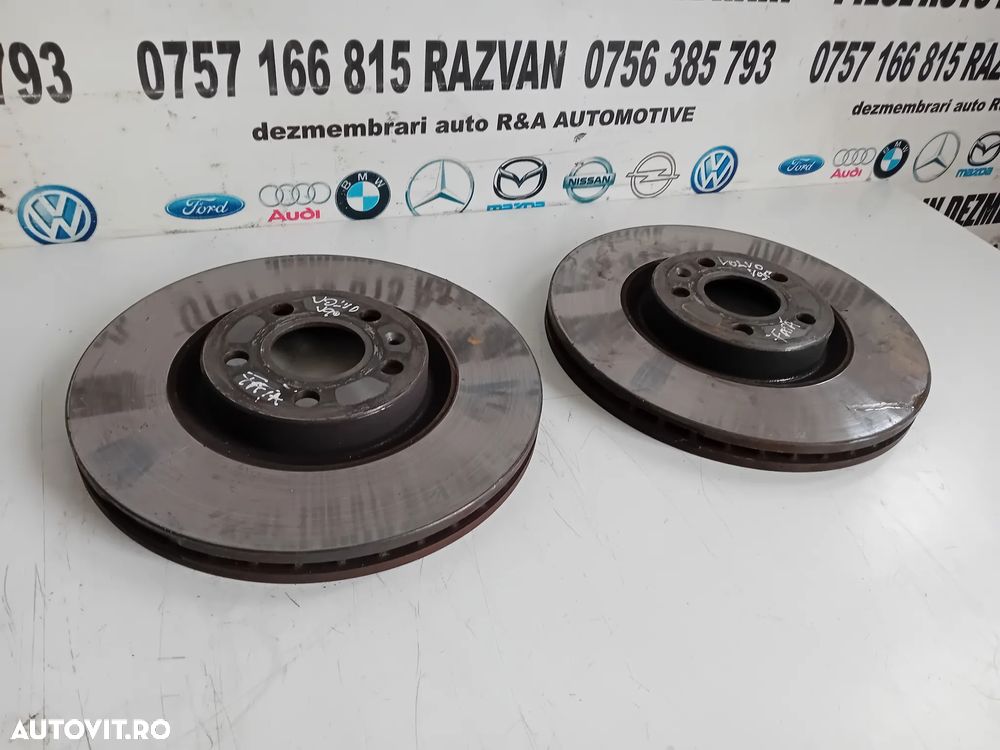 Set 2 Discuri Frana Fata Volvo S90 V90 2.0 D An 2016+ Diametru 25,5 In stare F Buna - 5