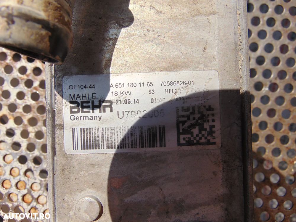 Termoflot racire Mercedes w204 w212 2.2 r172 slk cod a6511800665 sprinter vito w639 - 3