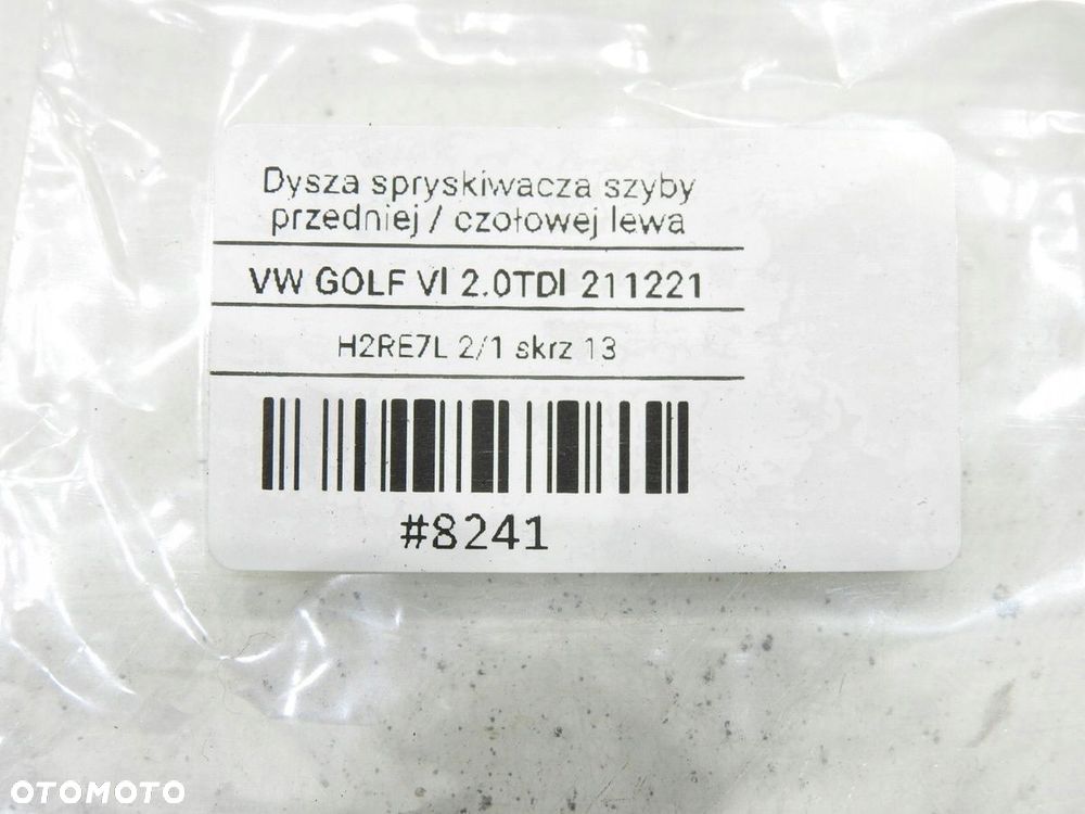 DYSZA SPRYSKIWACZA LEWA VW GOLF VI - 7