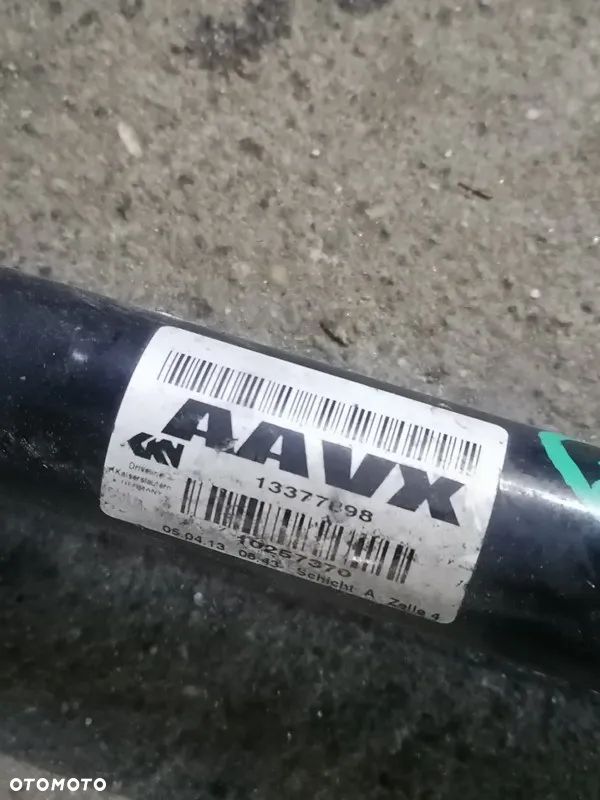 OPEL ZAFIRA C 12-19r 1.2T - PÓŁOŚ PRAWY PRZÓD 13377898 - 2