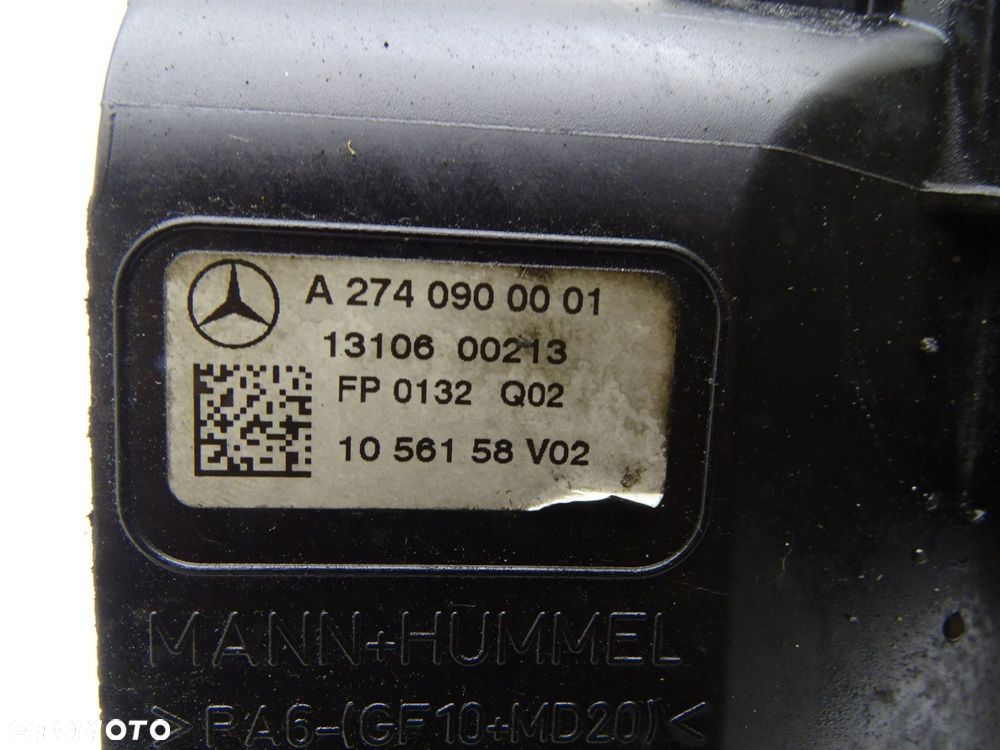 Obudowa filtra powietrza 274910 a2740900001 mercedes c180 w204 1.6 cgi - 6