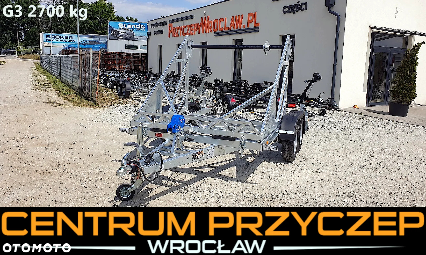 Inny PRZYCZEPA KABLOWA / 1 OŚ / 2 OSI / DMC: OD 750 KG DO 2700 KG - 18