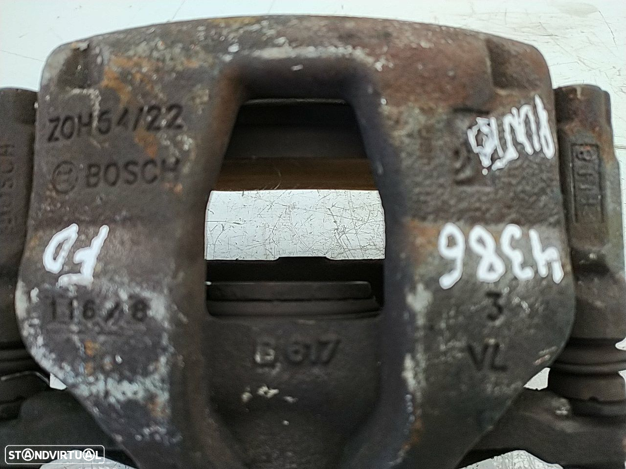 Pinça Frente Direita Fiat Grande Punto Van (199_) - 4