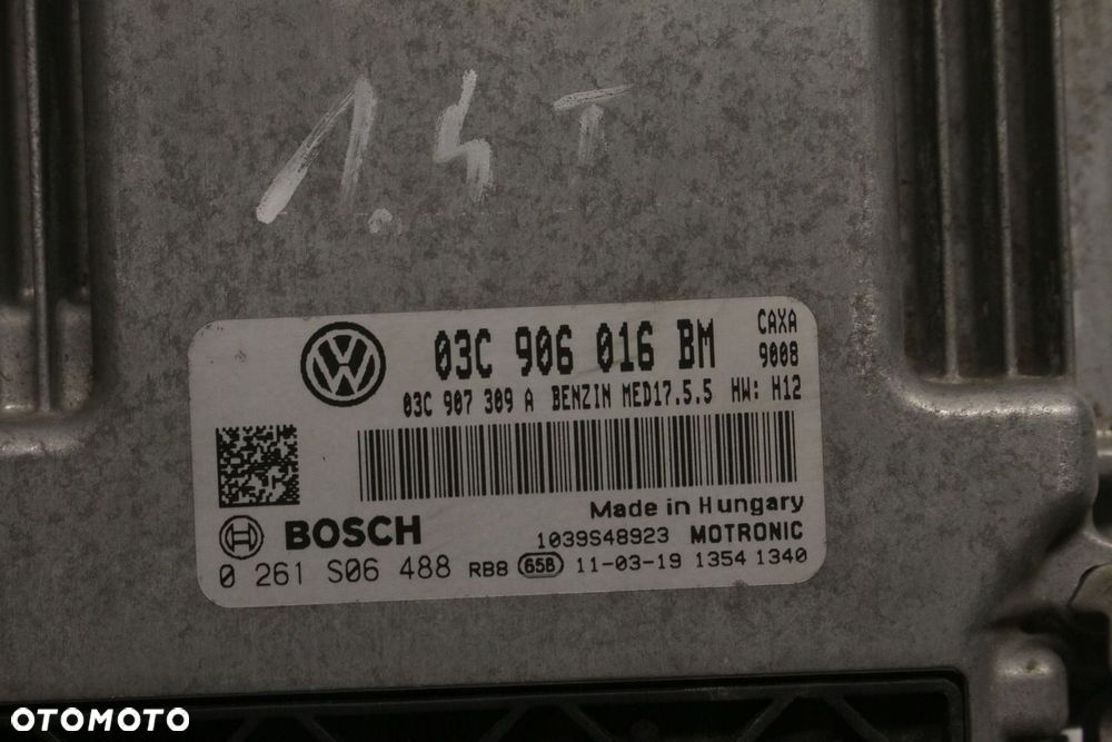 komupter silnika Golf 1.4 TSI 03C906016BM - 4
