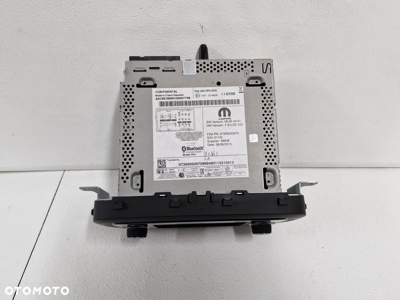 FIAT 500X RADIO EKRAN NAWIGACJA 07356050970 - 5