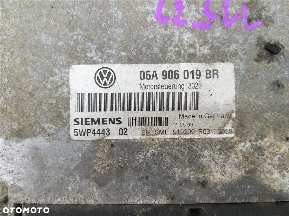 Komputer sterownik silnika Seat Toledo II 1999-2004 2,0 B SIEMENS 5WP444302 - 2
