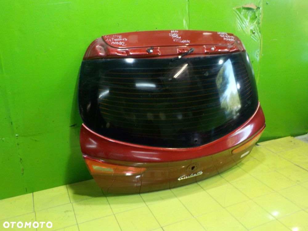 ALFA ROMEO GIULIETTA 1.4 T 10r klapa tyl ROSSO MICALIZZATO - 2