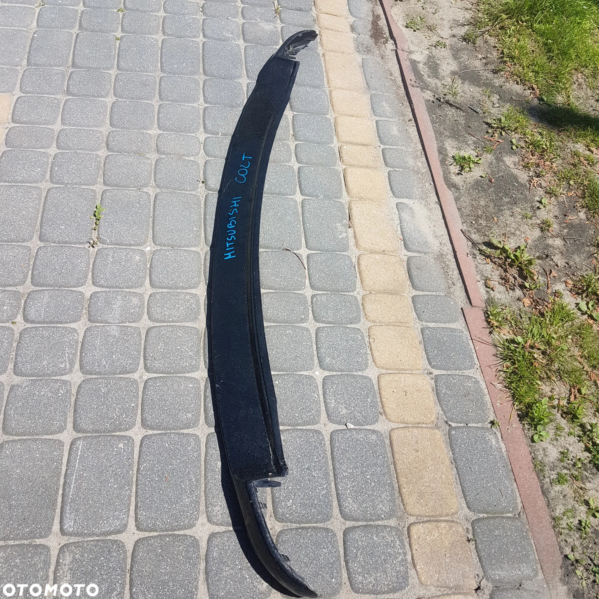 zderzak tył tylny renault twingo II 2 nakładka na zderzak mitsubishi colt space star oryginal - 8