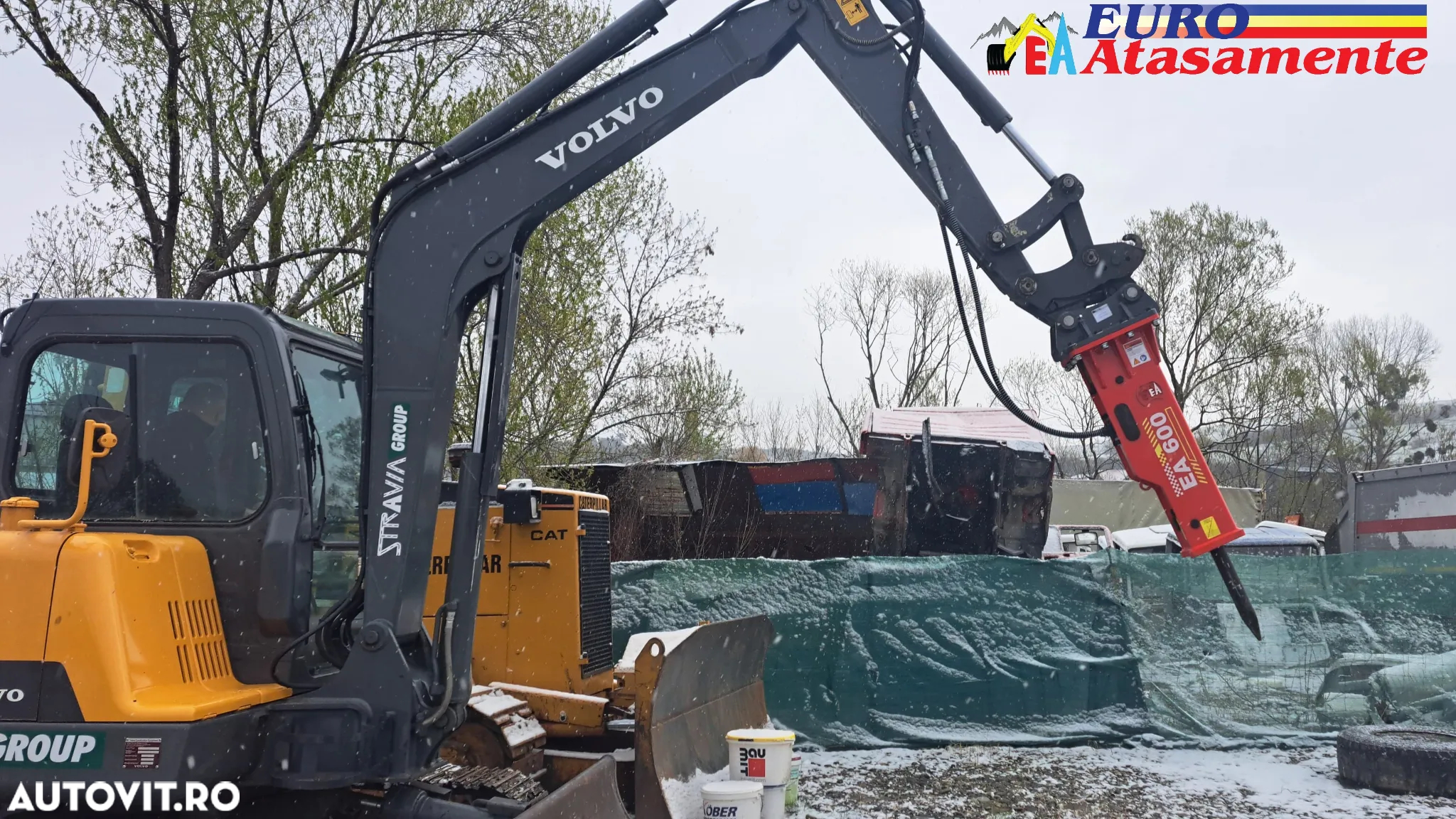 Picon Ciocan Hidarulic pentru excavator 4 - 6 tone - 2