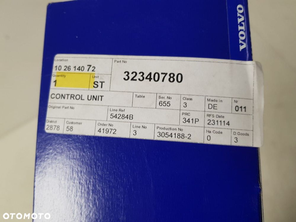 RADAR SENSOR CZUJNIK MARTWEGO POLA VOLVO 32340780 32254967 - 6