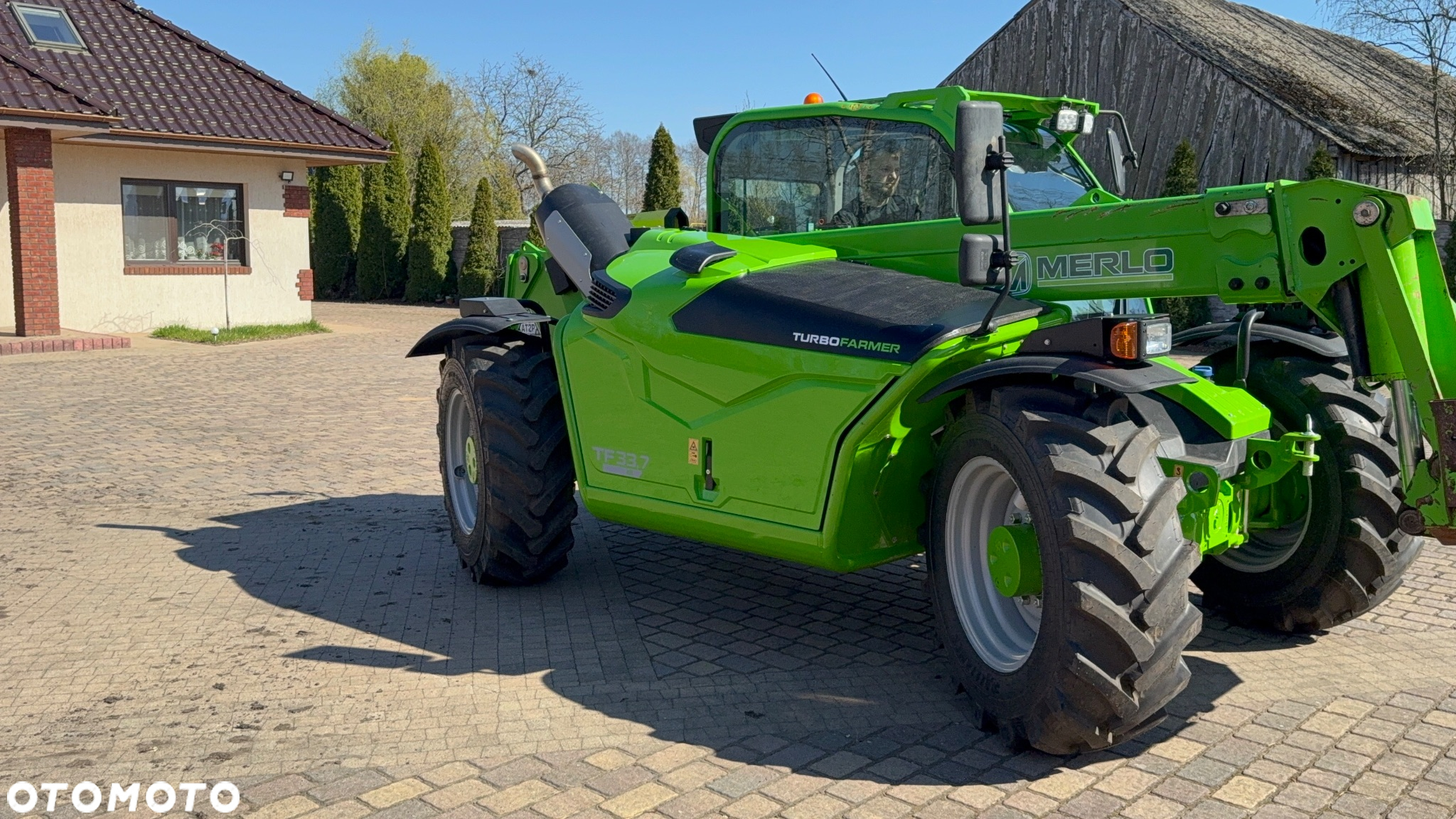 Merlo TF 33,7 2019 3,5 mph Turbofarmer 4x nowe opony Niska 2,15m - 5