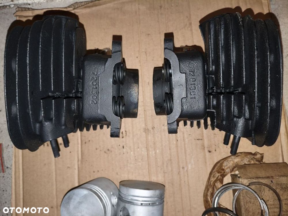 Oryginalne cylindry k750 po szlifie z nowymi tłokami 79.4