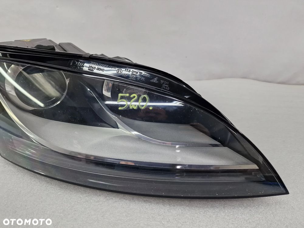 AUDI TT 8J0 PRAWA LAMPA PRZEDNIA PRZÓD XENON , NR 8J0941004D , NR AUKCJI LA520 - 5