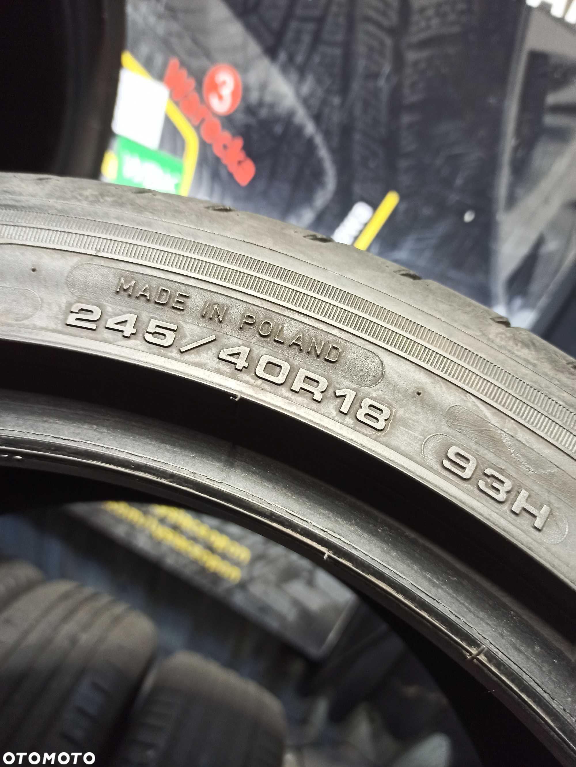 Opony Letnie 245/40/18 GOODYEAR EAGLE #1809 - 4