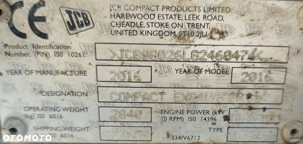 JCB 8026 - 3