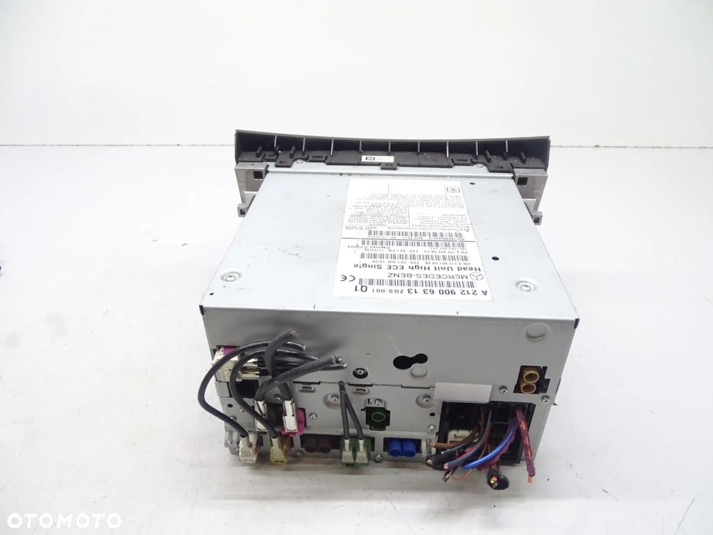 E KLASA W212 Panel Radio 2129006313 - 3