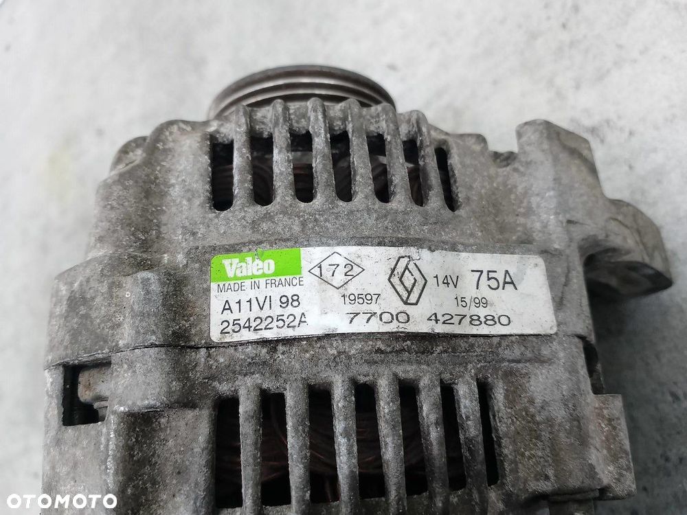 ALTERNATOR RENAULT CLIO II 7700427880 2542252A  1.2 60KM - 7