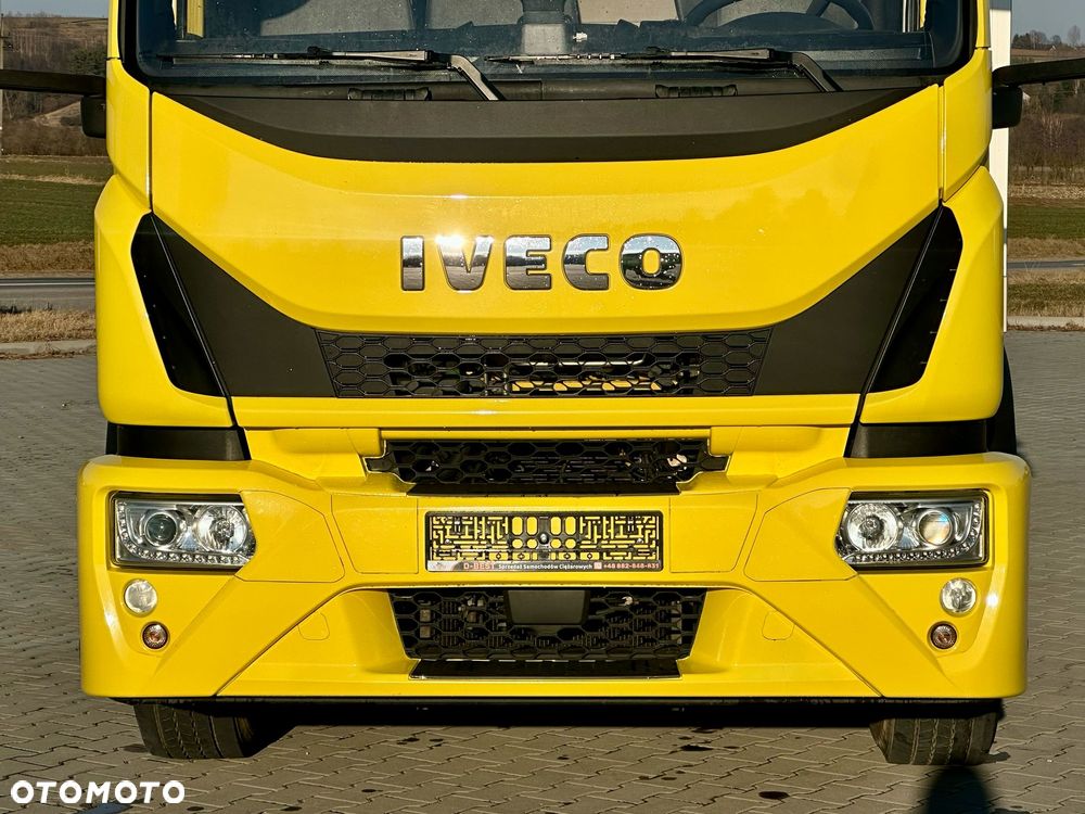 Iveco EUROCARGO 160-280 / CHŁODNIA / 6.1 M DŁUGOŚCI / 15 EUROPALET / AUTOMAT / SYPIALKA / NISKI PRZEBIEG / 16 TON DMC / CARRIER SPALINOWO - ELEKTRYCZNY / 2018 ROK - 12