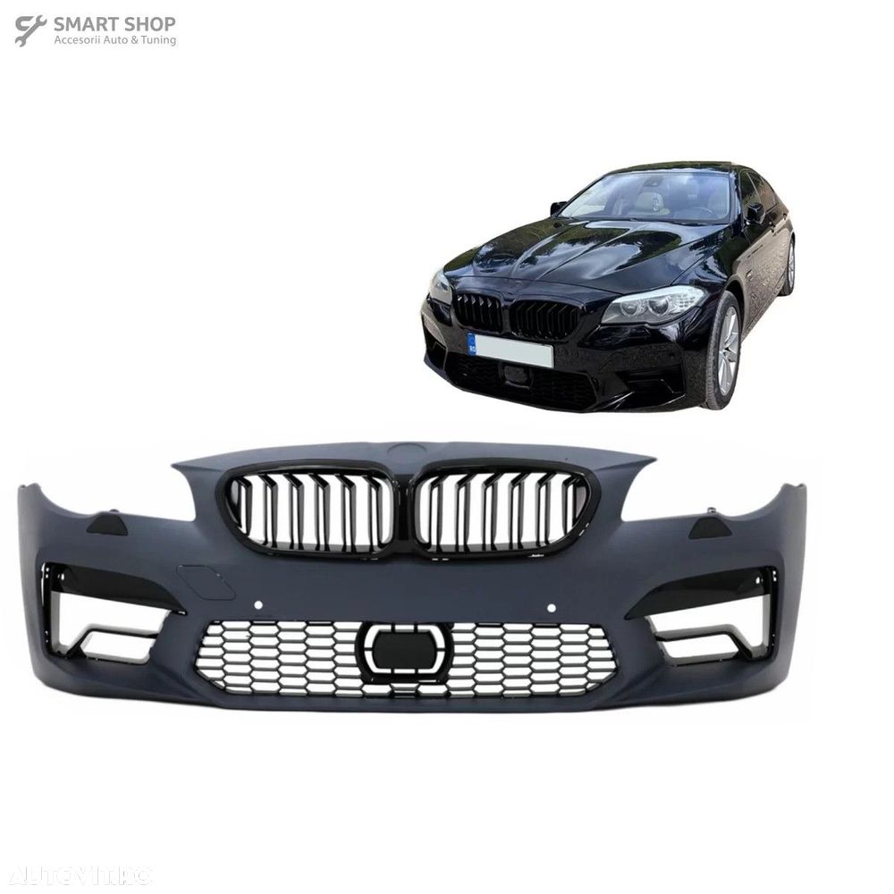 Bara Fata cu Grila Centrala BMW Seria 5 F10 F11 (2011-2017) M5 2020 De - 1