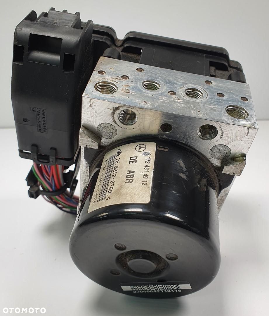 POMPA ABS ABSU MERCEDES W204 1.8 CGI A1729011102 A1724314912 - 2