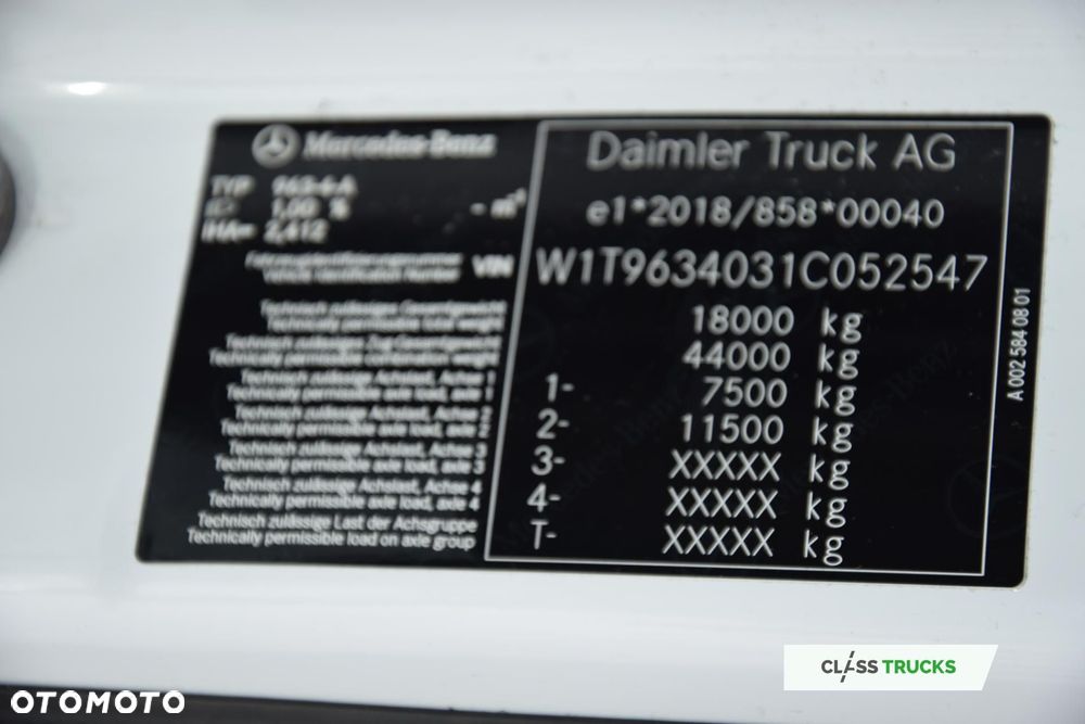 Mercedes-Benz Actros 5 1845 BigSpace LED lights - 18