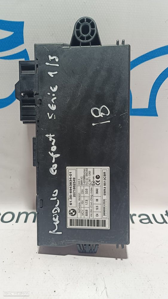 CENTRALINA MODULO CONFORT CAS MINI COOPER R56 6135694383401 61356943834 694383401 6943834 5WK4 9513CBR 5WK49513CBR SIEMENS VDO R55 R55 LCI CLUBMAN R56 LCI R57 R57 LCI CABRIO R58 COUPE R59 ROADSTER R60 COUNTRYMAN R61 PACEMAN SERIE 1 E81 E82 E87 E87 LCI E88 SERIE3 E90 E90 LCI E91 E91 LCI E92 E93 SERIE 5 E60 E60 LCI E61 E61 LCI SERIE 6 E63 E63 LCI E64 E64 LCI X1 E84 Z4 E89 - 5