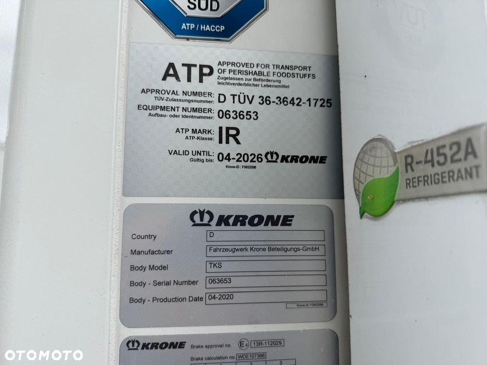 Krone Doppelstock , Thermo King SLXi 300 - 21