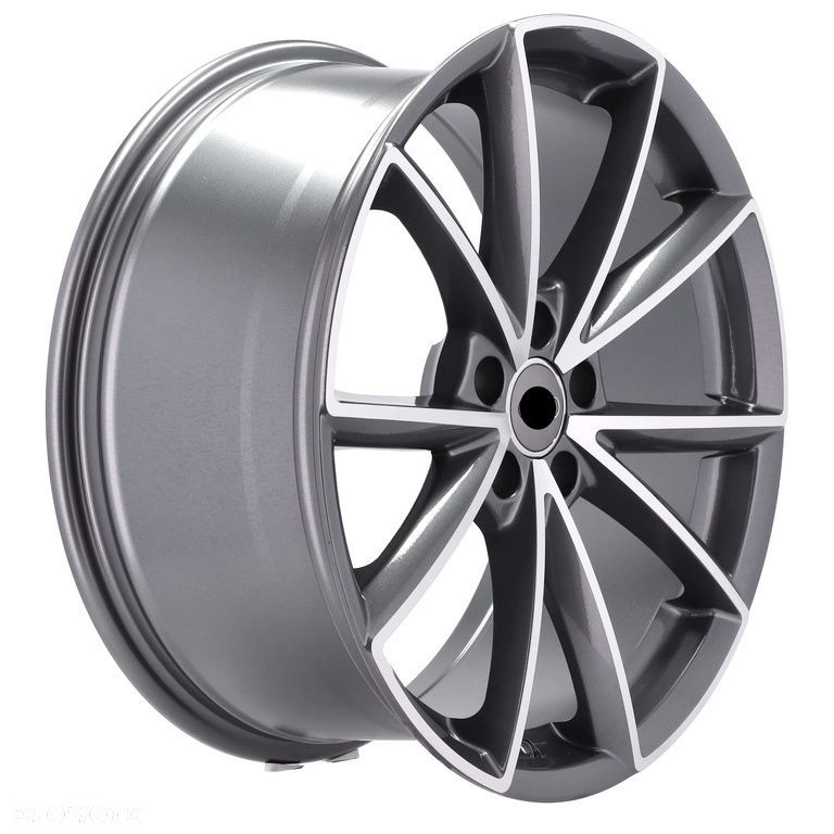 4x Felgi 18 m.in. do AUDI A3 8P 8Y 8V A4 B5 B6 B7 B8 B9 A6 C5 C6 C7 C8 A8 D2 D3 Q3 - BK703 - 6