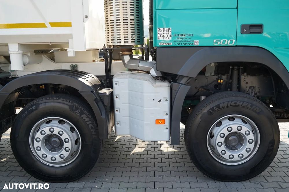 Volvo FMX 500 / 8x4 / HYDROBURTA / BORDMATIC / 2016 / EURO 6 / DUPA CONTRACTUL DE SERVICE - 23