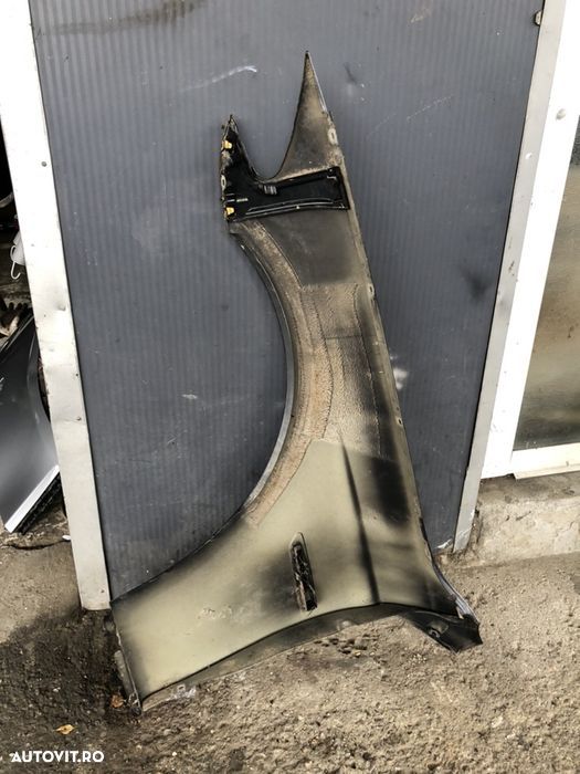 Aripa aripi stanga dreapta capota fata F10 F11 originale bmw 520dcod 354 titan silver argintiu titanium silver - 3