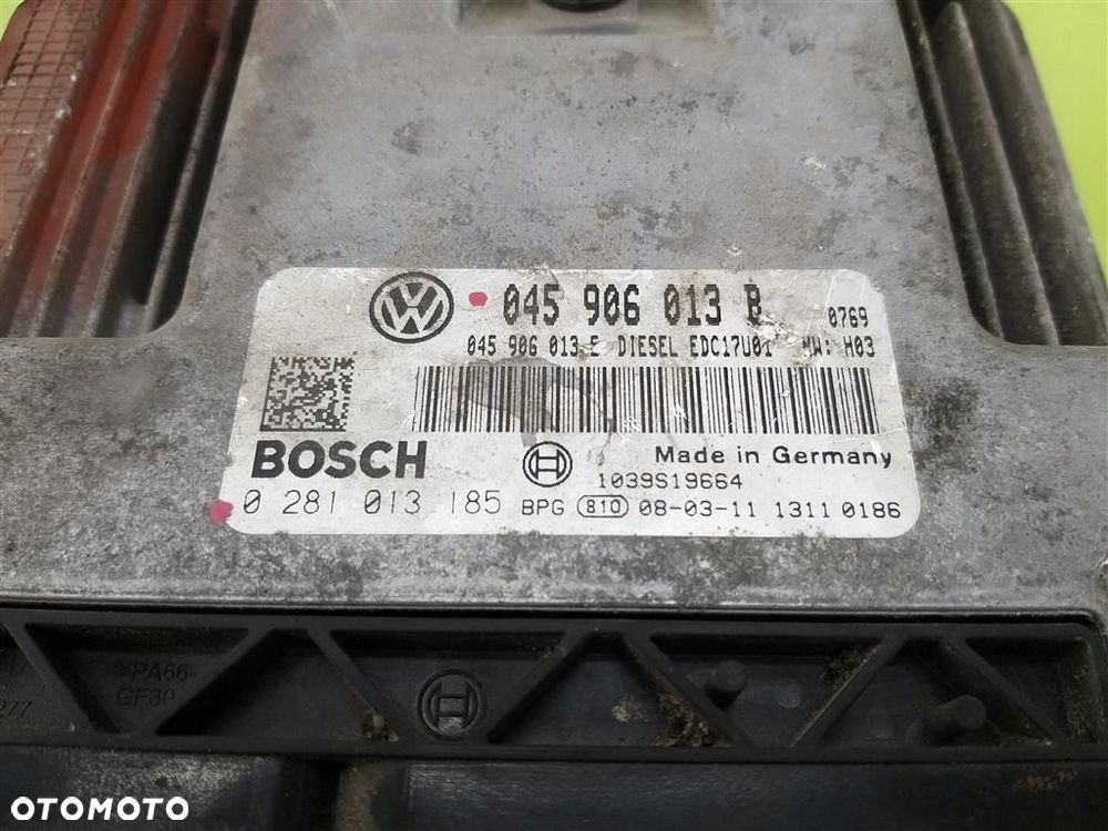 Komputer sterownik silnika Skoda Fabia II 2007-2014 1,4 TDI 045906013B - 2