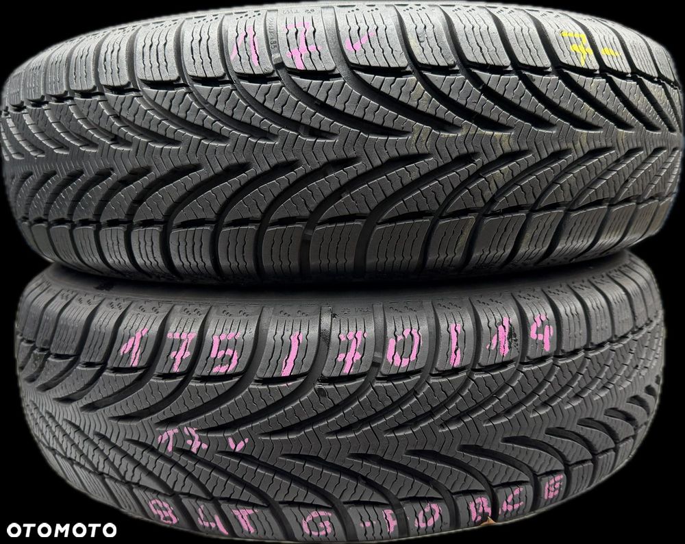 2 x 175/70R14 BF Goodrich G-Force Winter 2 - 1