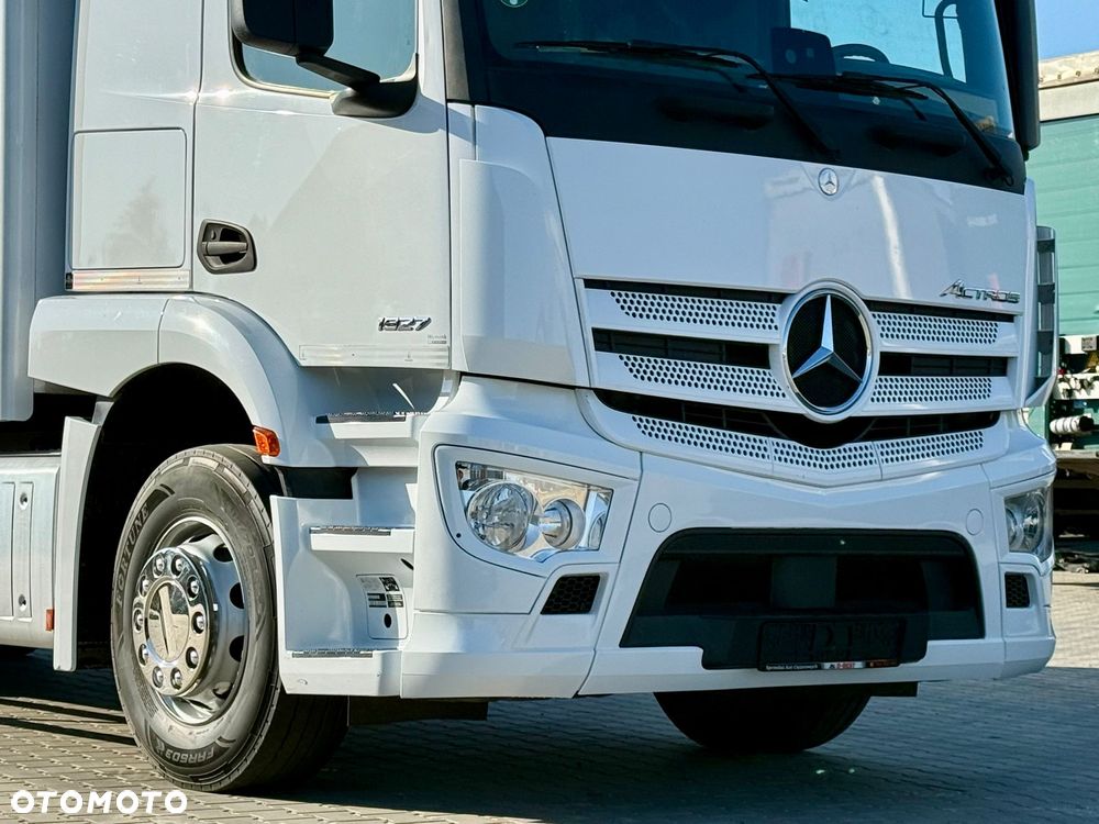 Mercedes-Benz ACTROS 1827 / KONTENER / WINDA / 19 EUROPALET / SYPIALKA / AUTOMAT / SPROWADZONY / 2018 ROK - 14
