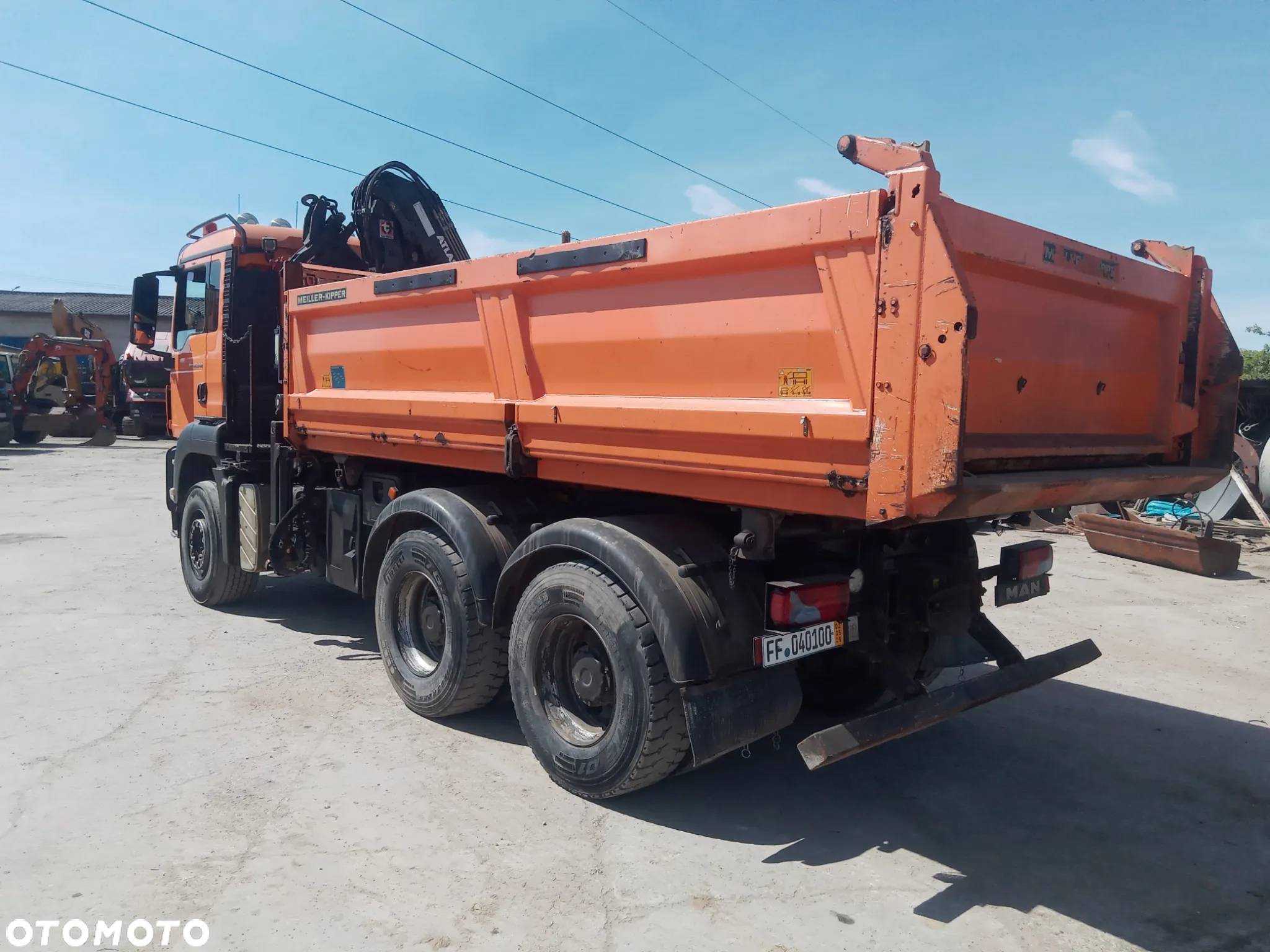 MAN Tgs 26-440 6x4 Bordmatik+ Hds Atlas 105.2 Pilot z Niemiec - 5