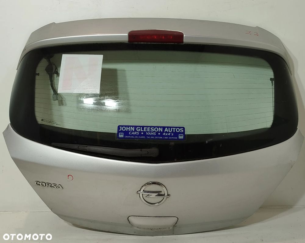 Klapa bagażnika tylna tył OPEL CORSA D 06-11 - 4