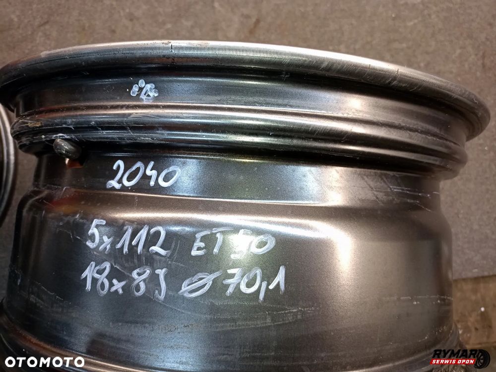 ALUFELGI 8x18" 5X112 ET50 VW Seat Skoda Audi Mercedes BMW KPL - 12