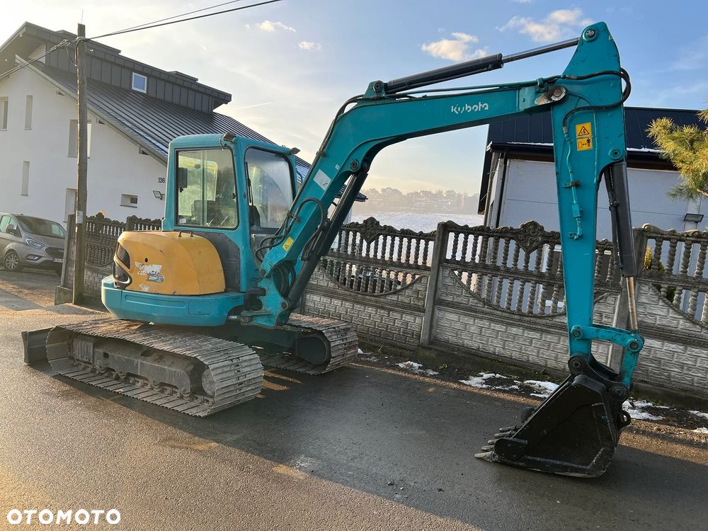 Kubota KX161-3α * Koparka Gąsienicowa Kubota KX161 * 5 Ton * Zerowy Obrys * Midi Koparka * Bardzo Dobry Stan * - 7