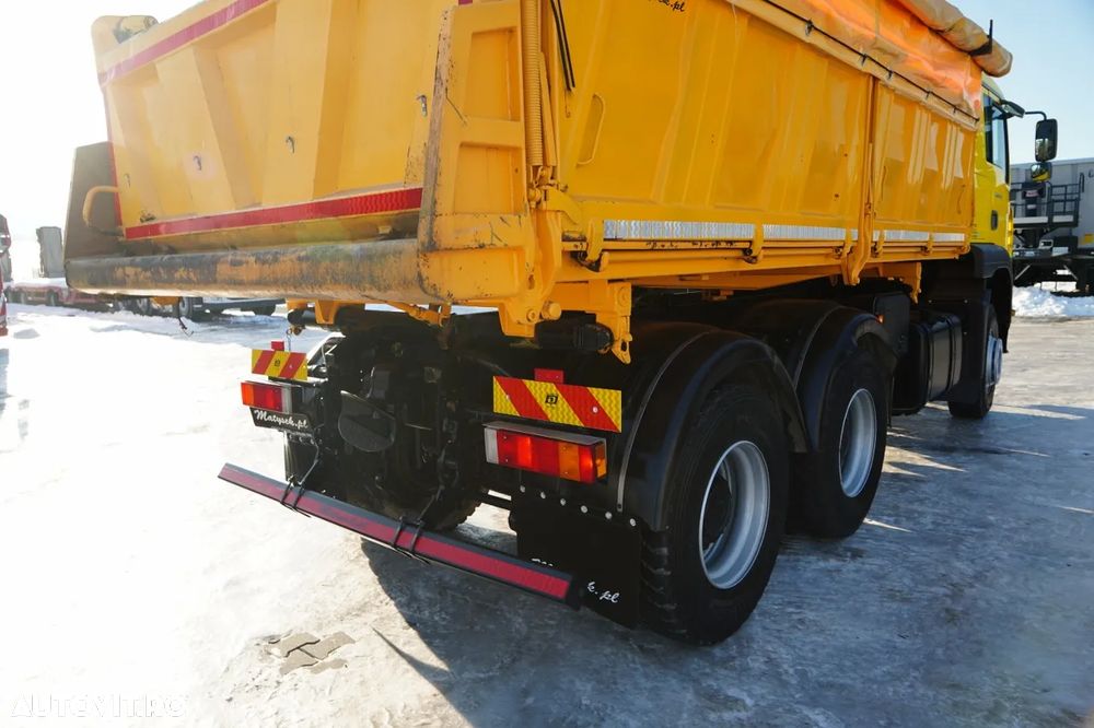 MAN TGA 26.410 / 6x4 / BASCULATOR 3 LATURĂ / MEILLER KIPER / MANUAL / - 20