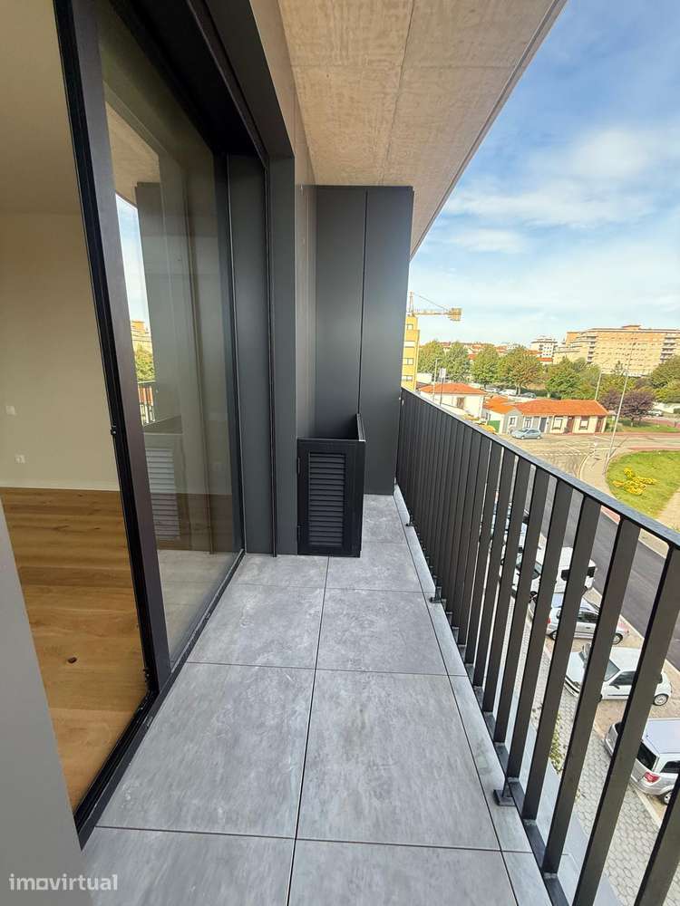 Apartamento T1 novo Santa Marinha piso 4 no empreendimento "Privilége" - Grande imagem: 4/9