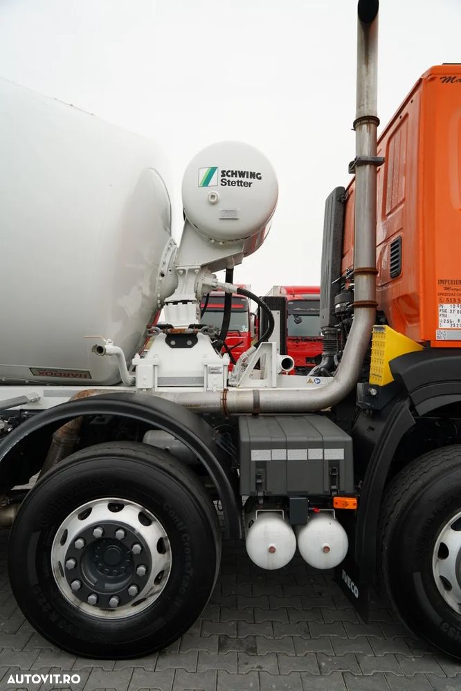 Iveco X-WAY 420 / 8X4 / 9 MIXER CUBIC / SCHWING STETTER / AUTOMAT / EURO 6 - 16