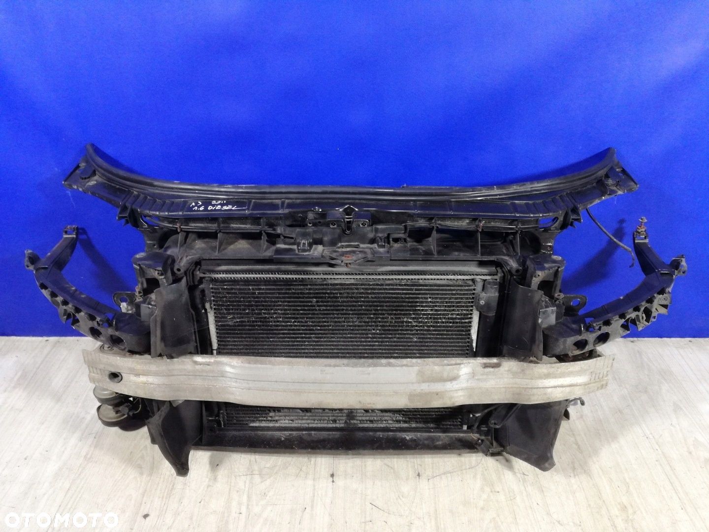 Audi A3 8P Lift 2008/2012 wzmocnienie pas przód belka chłodnice 1.6 Diesel - 1