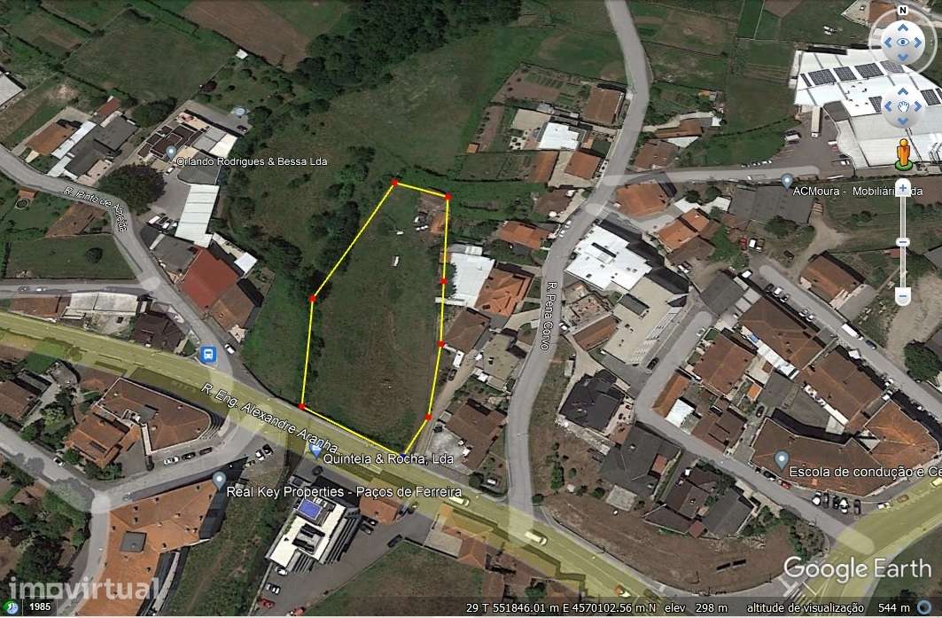 Terreno Para Construção  Venda em Paços de Ferreira,Paços de Ferreira - Grande imagem: 2/9