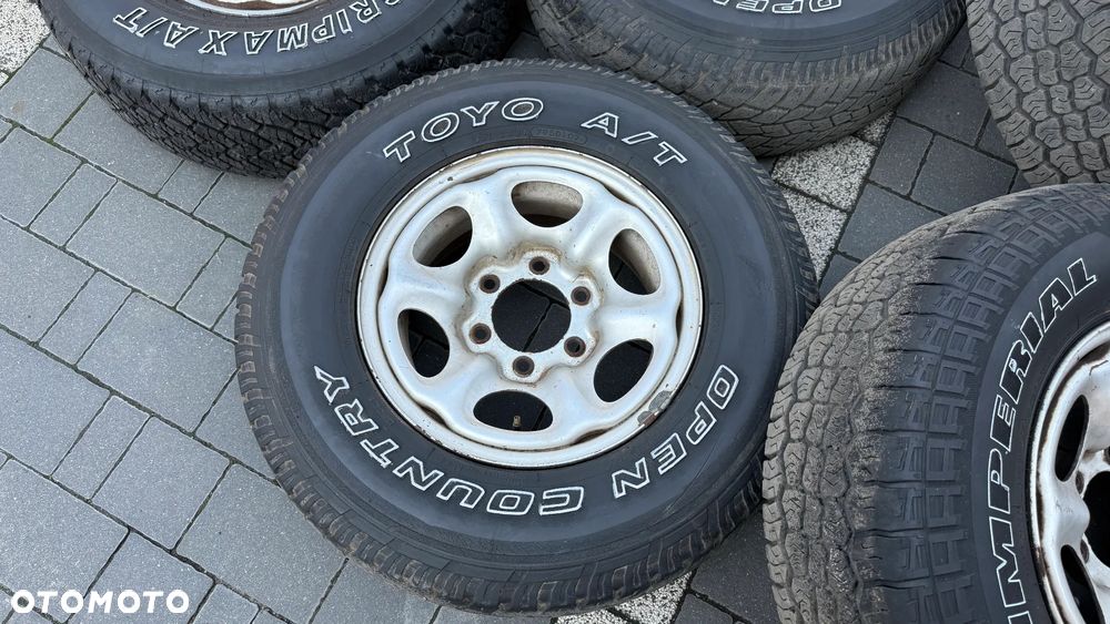 Koła terenowe 235/75 r15 6x139.7 felgi et25 4x4 SUV A/T nissan ford toyota isuzu maverick offroad - 5