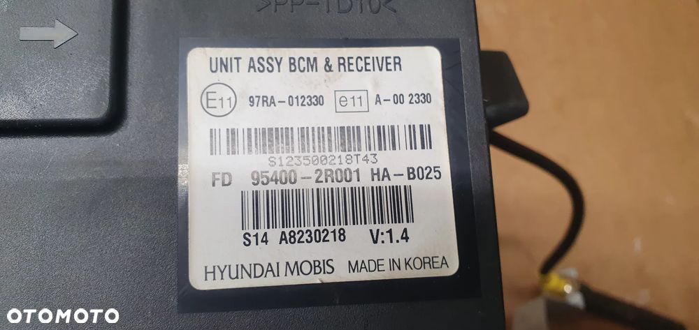 Moduł sterownik ASSY BCM Hyundai I30 I 95400-2R001 - 5