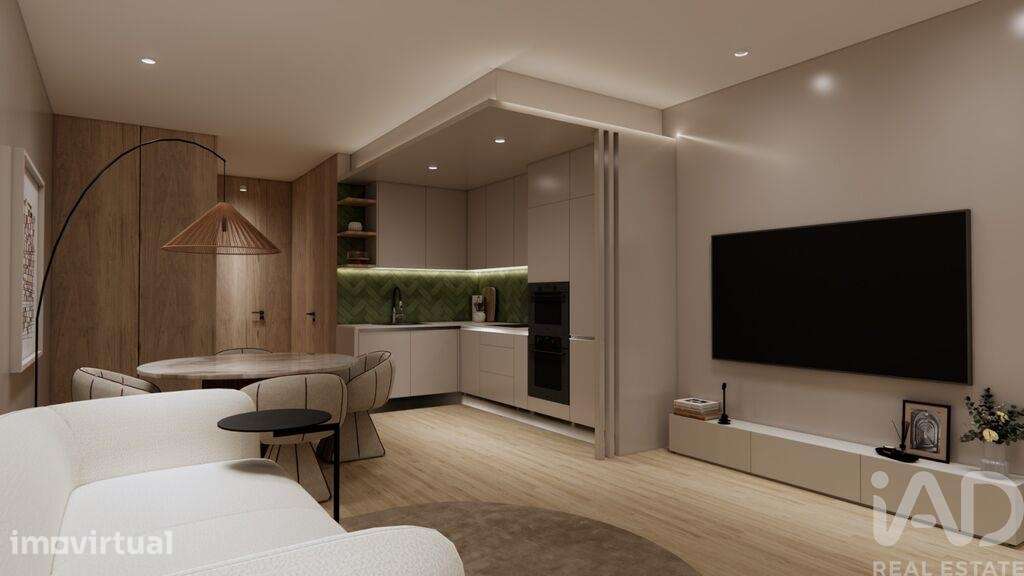 Apartamento T1 em Matosinhos e Leça da Palmeira de 48 m2 - Grande imagem: 4/13