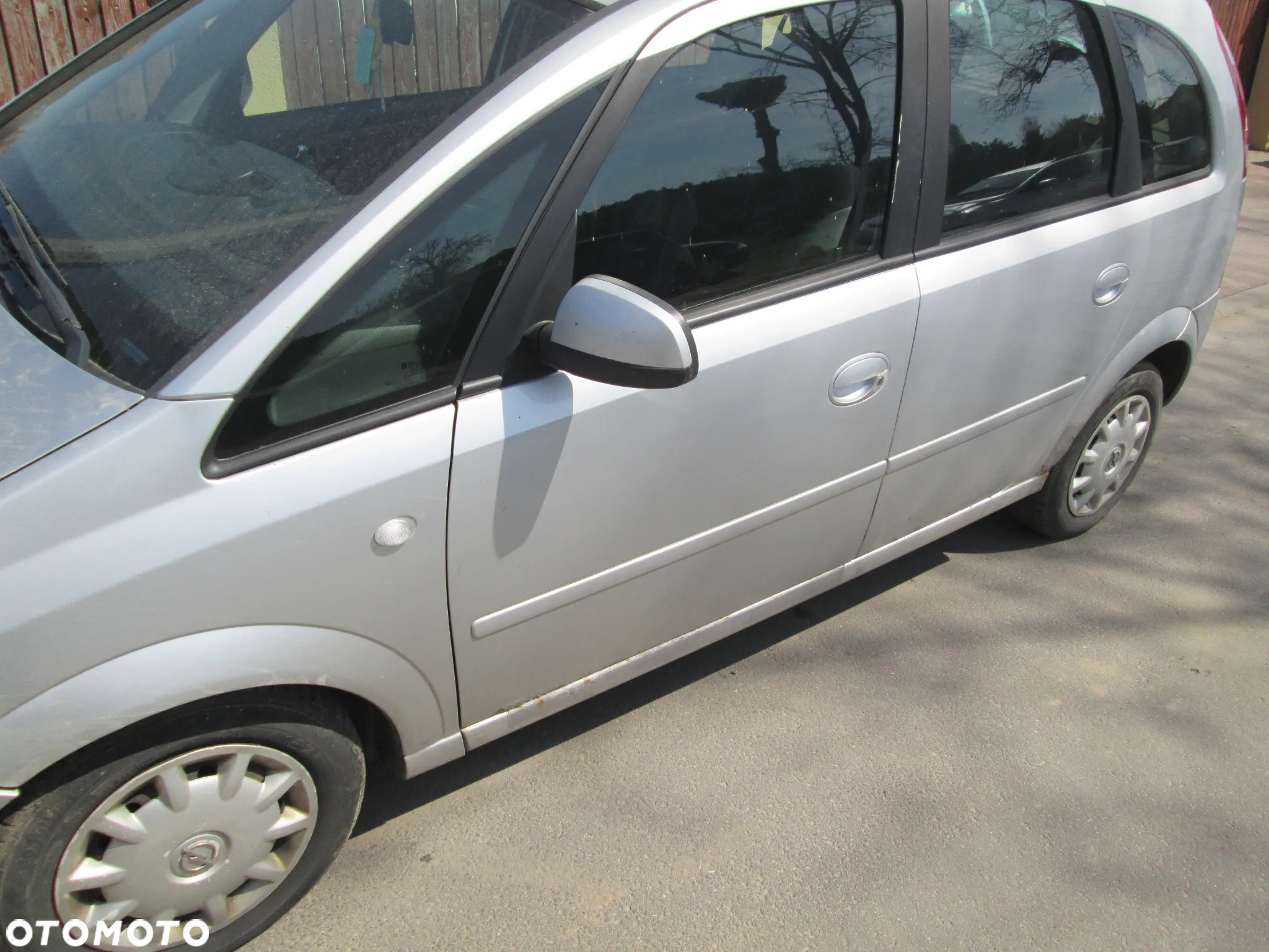 OPEL MERIVA A 1.6 8V Z16SE Z157 SILNIK DRZWI MASKA SZYBA FOTELE CZĘŚCI SREBRNA - 3